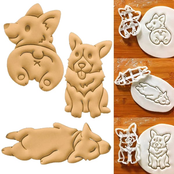 DIY Creative Cookie Mold Set(3/4/5Pcs-set)