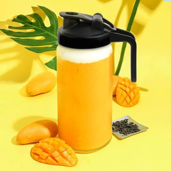 Pour & Store Pitcher Lid with Handle for Mason Jars-Grand Kitchen