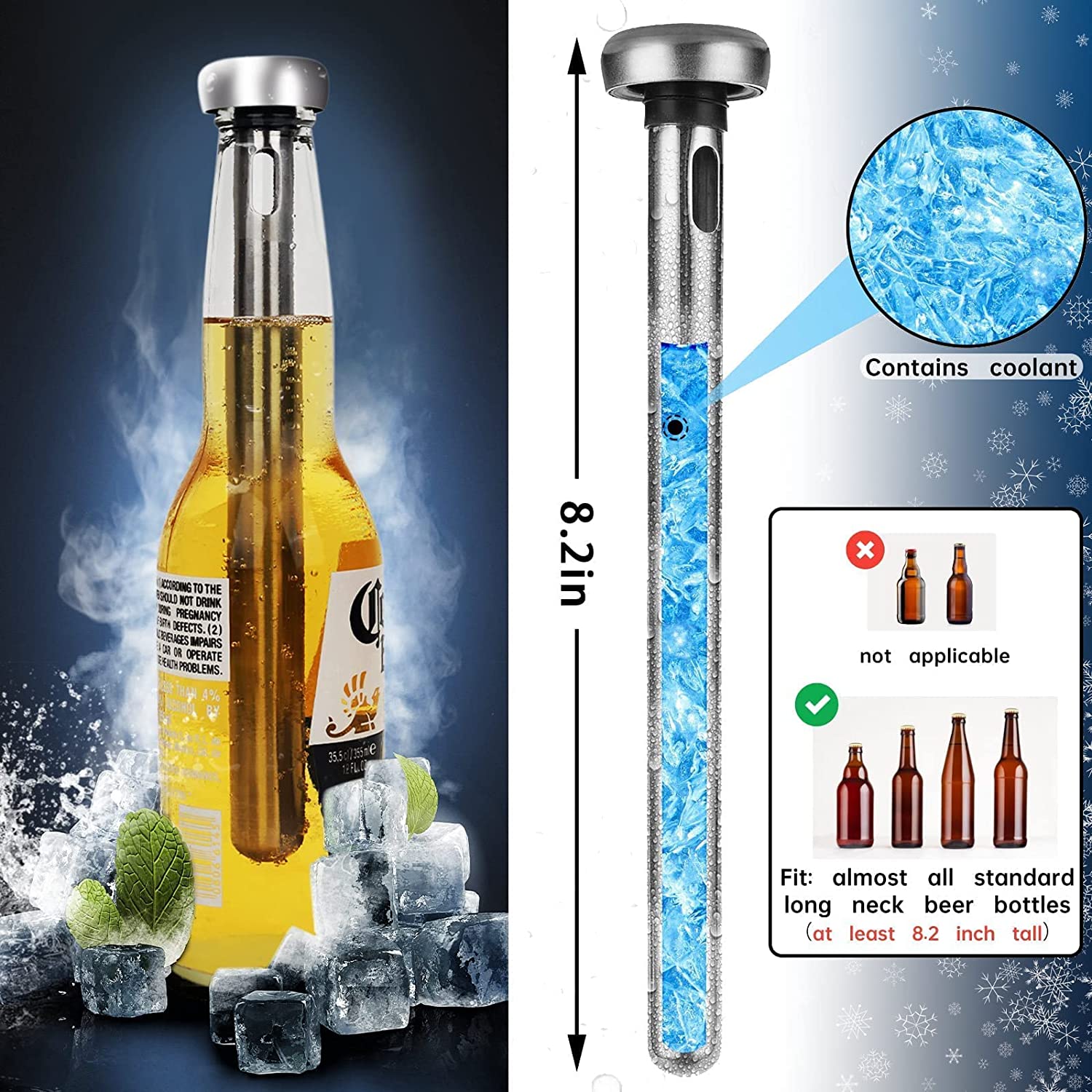 (🎄SUMMER SALE NOW) Beer Chiller Stick-Grand Kitchen