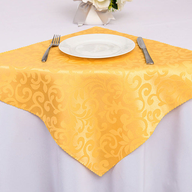 10pcs Polyester Jacquard Table Napkin Dinner Napkins Handkerchiefs-Grand Kitchen