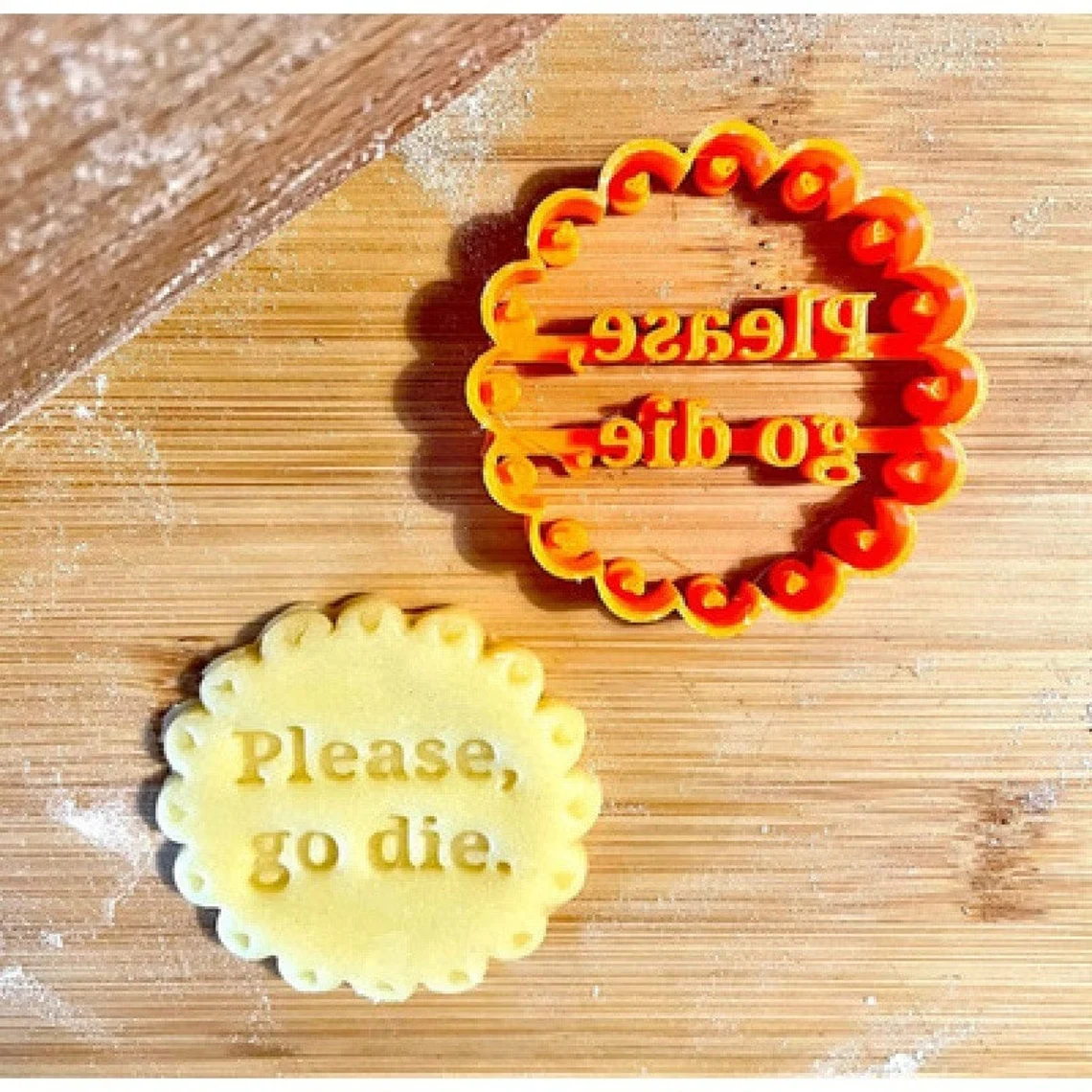 Bad Wishes COOKIE FONDANT CUTTERS（4 pcs)-Grand Kitchen