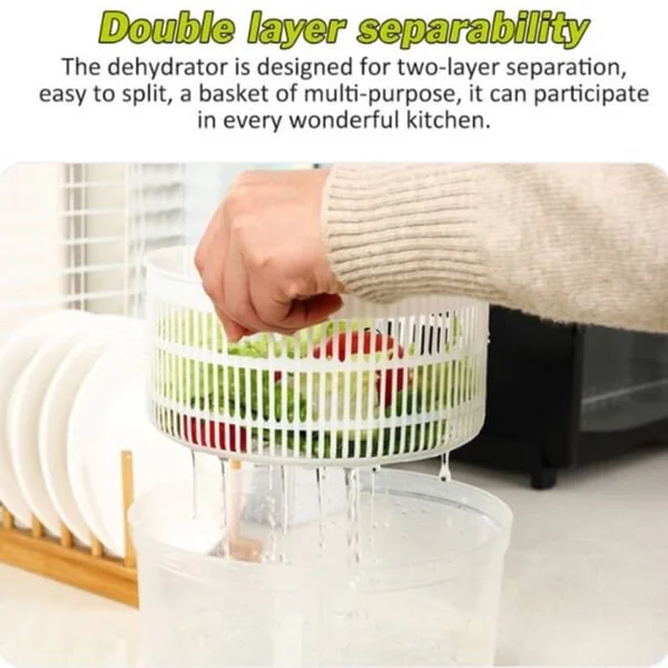 Manual Vegetable Dryer Strainer🥬-Grand Kitchen