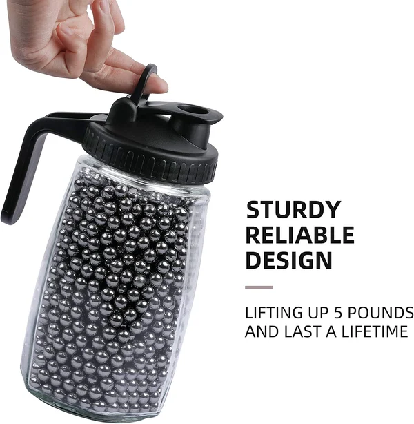 Pour & Store Pitcher Lid with Handle for Mason Jars-Grand Kitchen