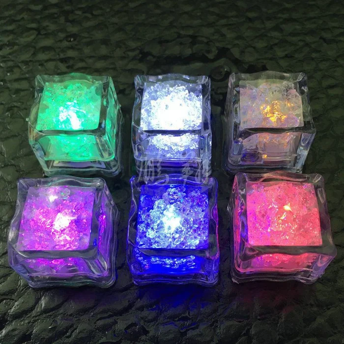 🔥 Reusable Glowing Flashing Ice Cube (6 PCS)-Grand Kitchen
