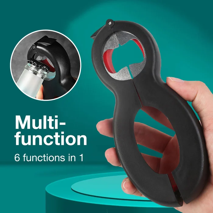 6 IN 1 MULTIFUNCTIONAL BOTTLE OPENER-Grand Kitchen