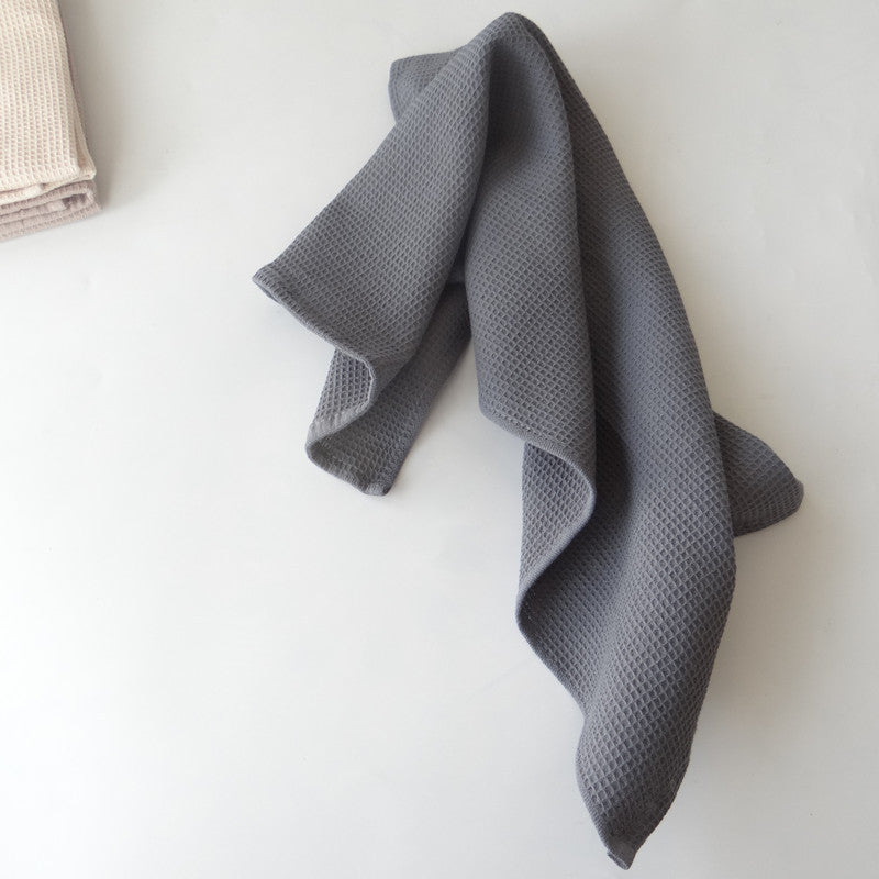 4pcs Cotton Table Napkins Cotton Kitchen Waffle Pattern Tea Towel-Grand Kitchen