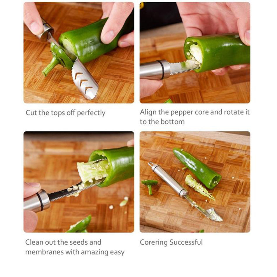Pepper Seed Corer Remover-Grand Kitchen