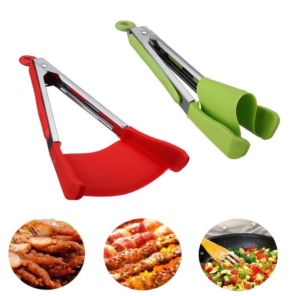 2-in-1 Spatula & Tongs - Grand Kitchen™-Grand Kitchen