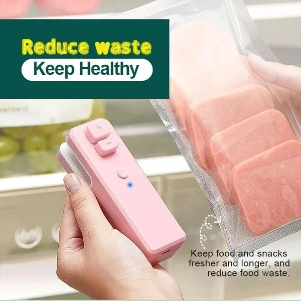 2-in-1 Magnetic Food Sealer-Grand Kitchen