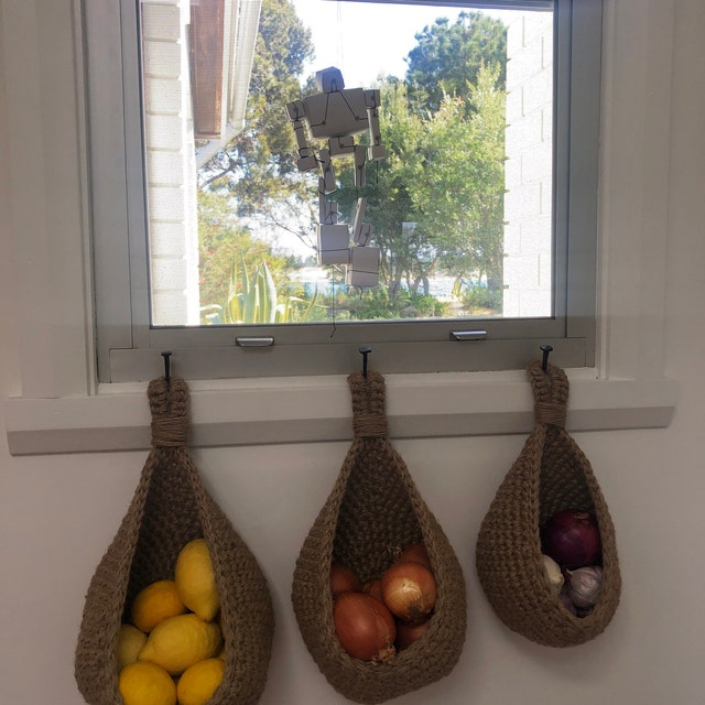 Hanging Wall Vegetable Fruit Baskets-Grand Kitchen