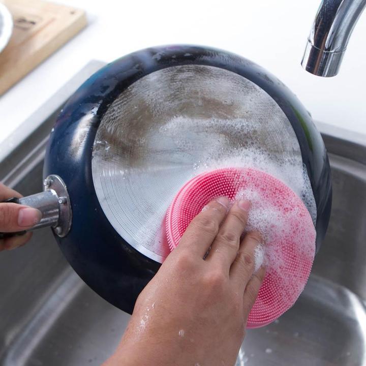 Silicone Dish Washing Sponge-Grand Kitchen