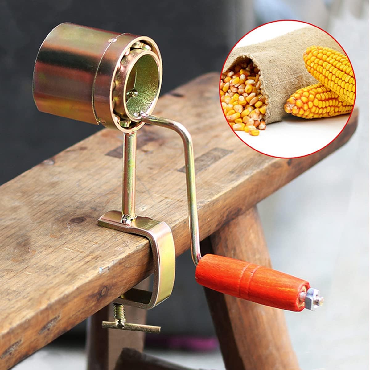 Corn Sheller Machine Hand Crank