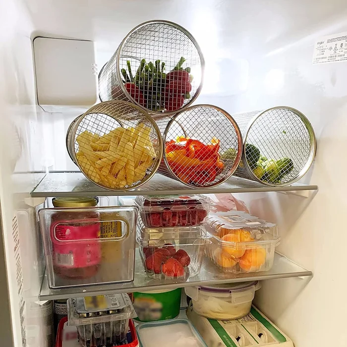 🔥Last Day 50% OFF🔥Rolling Grilling Basket-Grand Kitchen