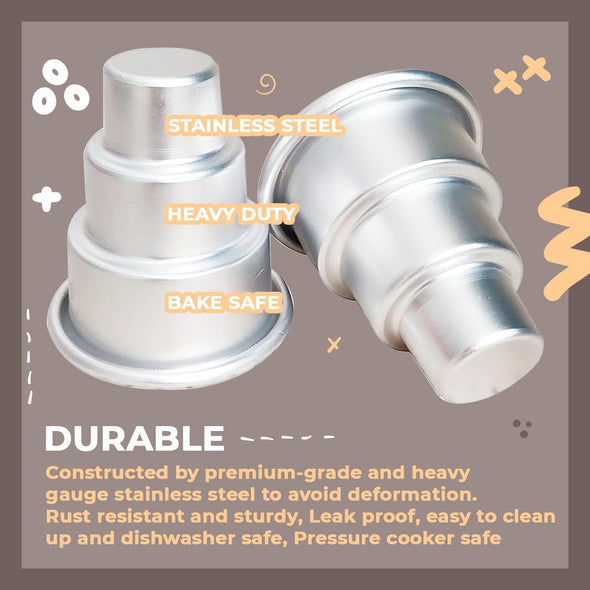 Mini Multi-Tier Cake Mold-Grand Kitchen