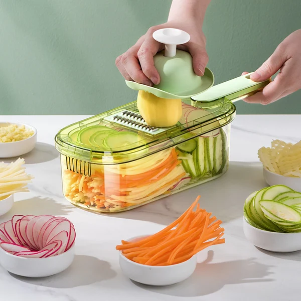 Kitchen Mult-Functional Vegetable & Meat Slice Cuts Set-Grand Kitchen