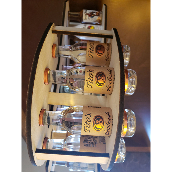 Birthday Mini Liquor Bottle Holder - 21st Birthday-Grand Kitchen