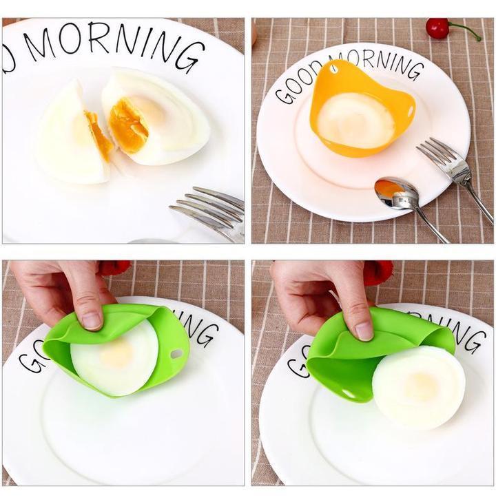 🥚🥚Easy Silicone Egg Poacher(4 Pcs)-Grand Kitchen