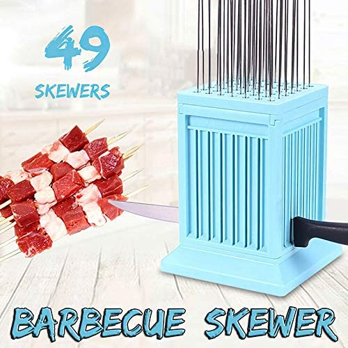 🔥Hot Sale-49 Holes BBQ Meat Skewer Tool-Grand Kitchen