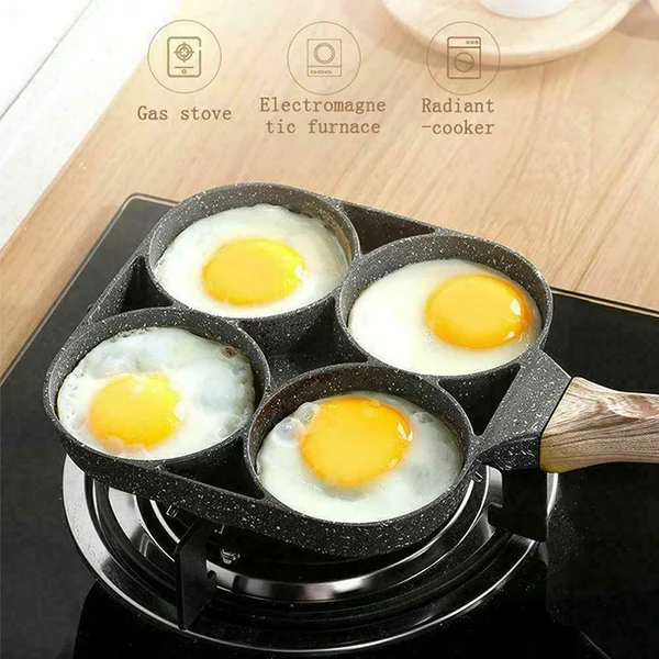4-hole fried egg burger pan-Grand Kitchen
