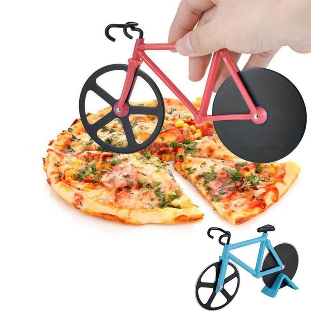 Pizza Cutter Pizza Knife Two-wheel Bicycle Shape Cutting Knife-Grand Kitchen