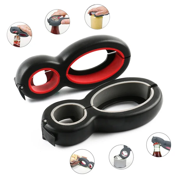 6 IN 1 MULTIFUNCTIONAL BOTTLE OPENER-Grand Kitchen