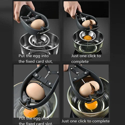2 IN 1 Stainless Steel Egg Opener-Grand Kitchen