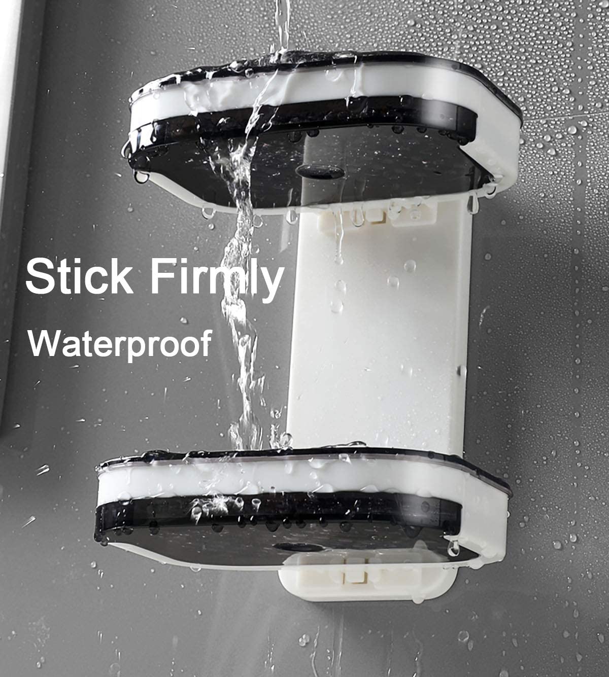 Double Soap Dish with Draining Tray-Grand Kitchen