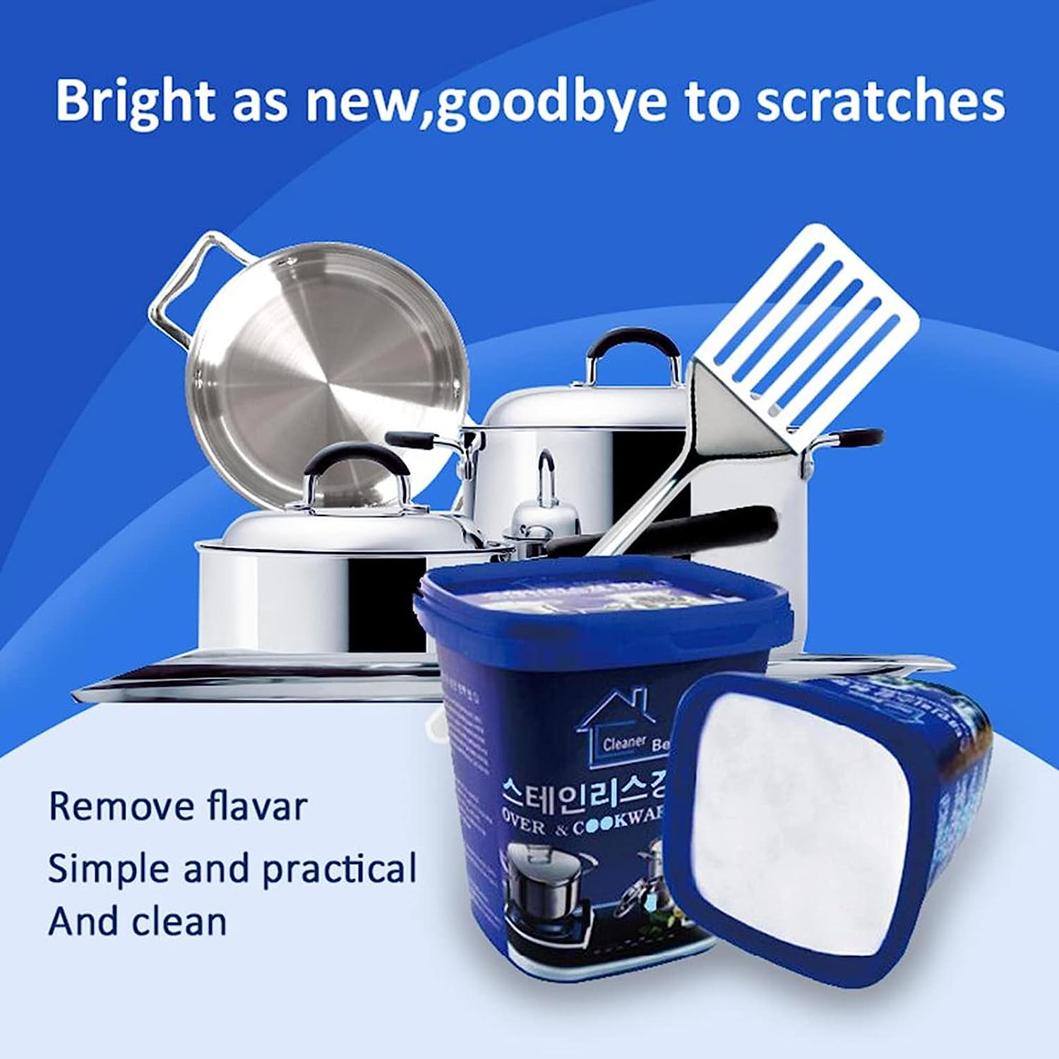 Powerful Cookware Rust Removal Cleaner