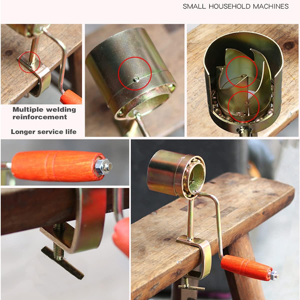 Corn Sheller Machine Hand Crank