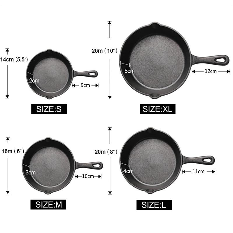 Cast Iron Non-stick Frying Pan-Grand Kitchen