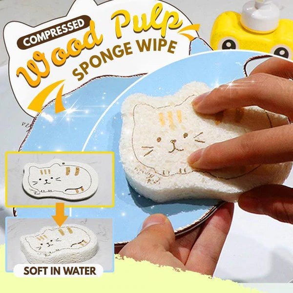 Compressed Wood Pulp Sponge-Grand Kitchen