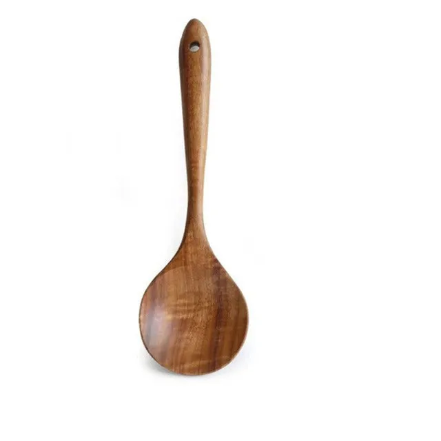 Teak Natural Wood Spoon-Grand Kitchen