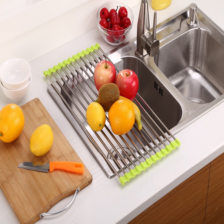 New Portable Stainless Steel Rolling Rack-Grand Kitchen