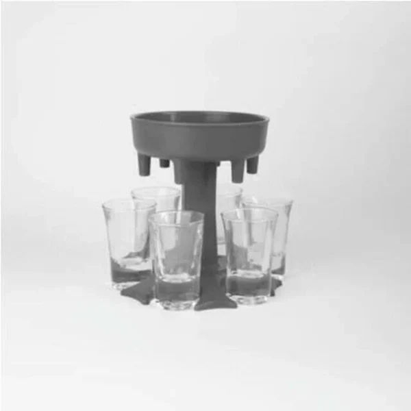 🥂6 Shot Glass Dispenser And Holder-Grand Kitchen
