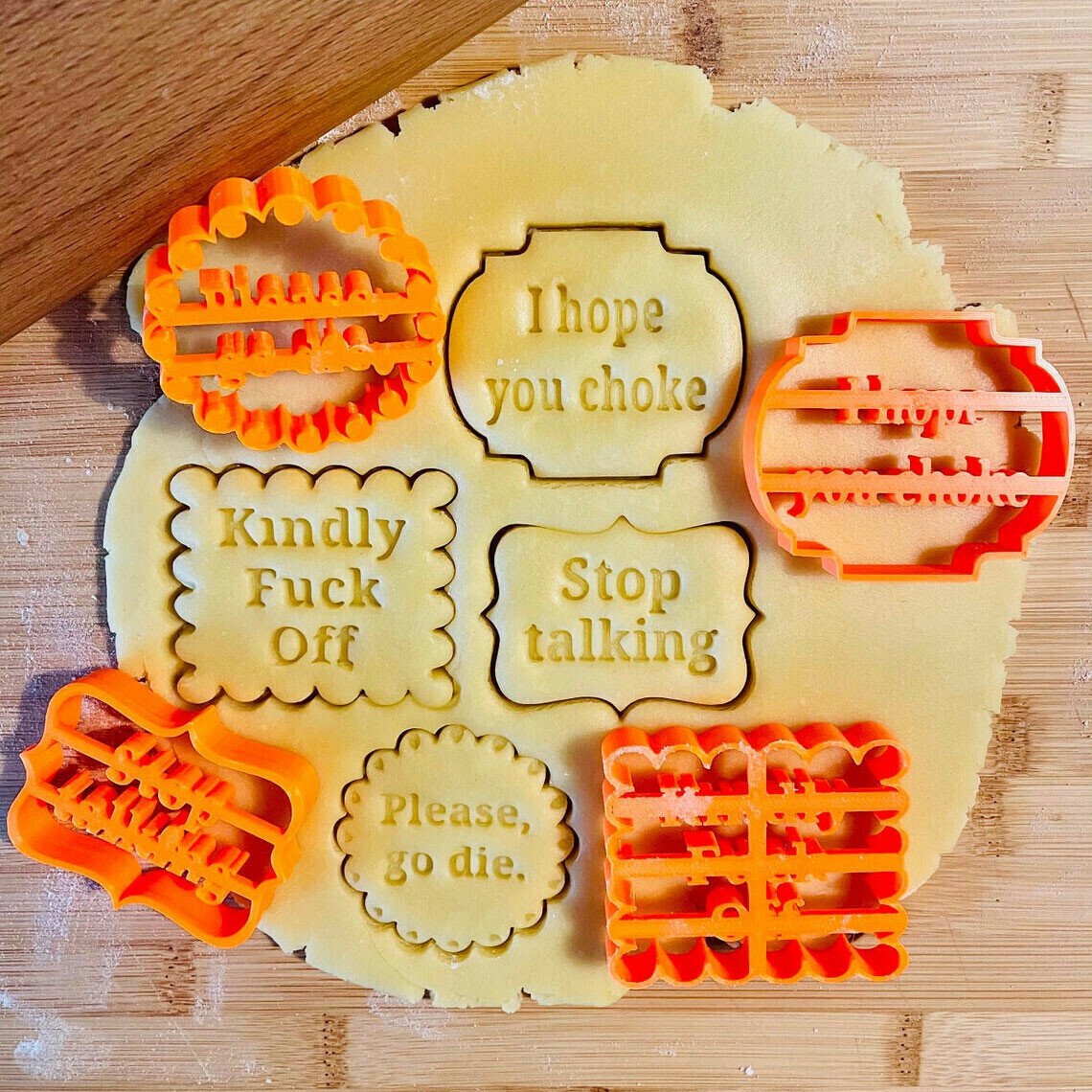 Cookie Molds With Good Wishes-Grand Kitchen