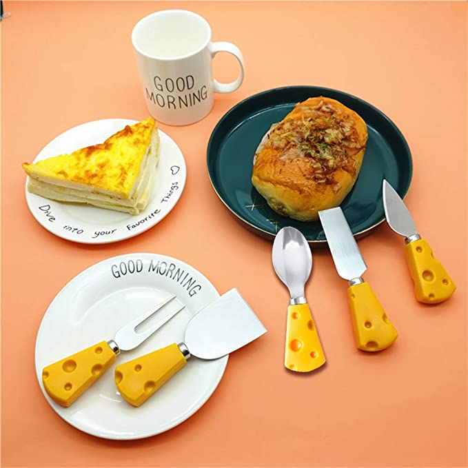🧀Cheese Knife&Fork Set-Grand Kitchen