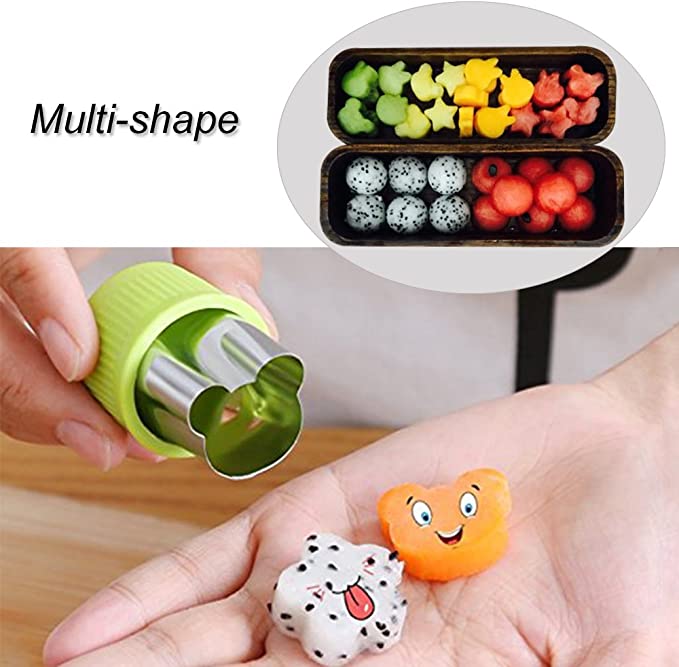 Mini Pie Fruit and Cookie Stamps Mold(12Pcs)- Kids Favorite-Grand Kitchen