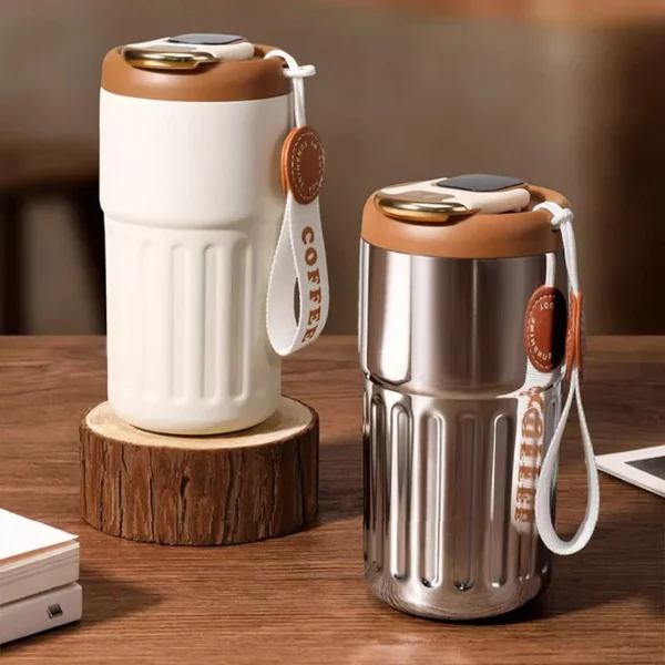 Coffee Thermos With Temperature Display-Grand Kitchen