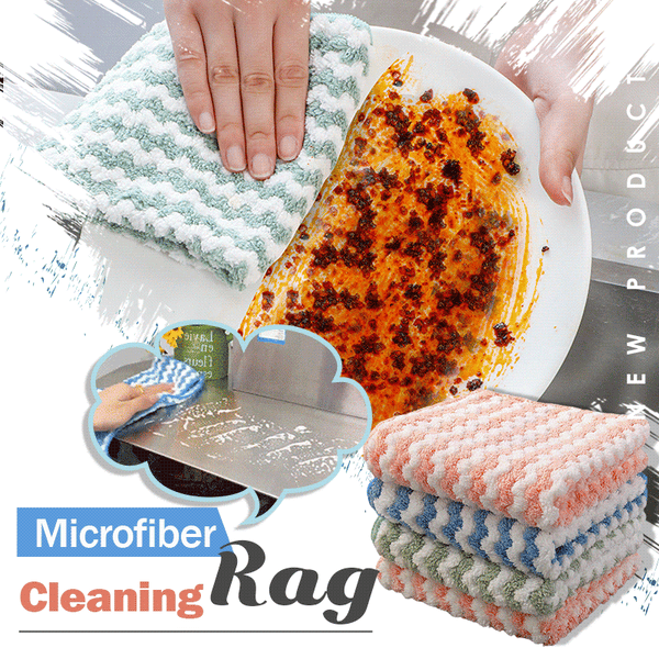 Microfiber Streak-Free Cleaning Cloths - Reusable-Grand Kitchen