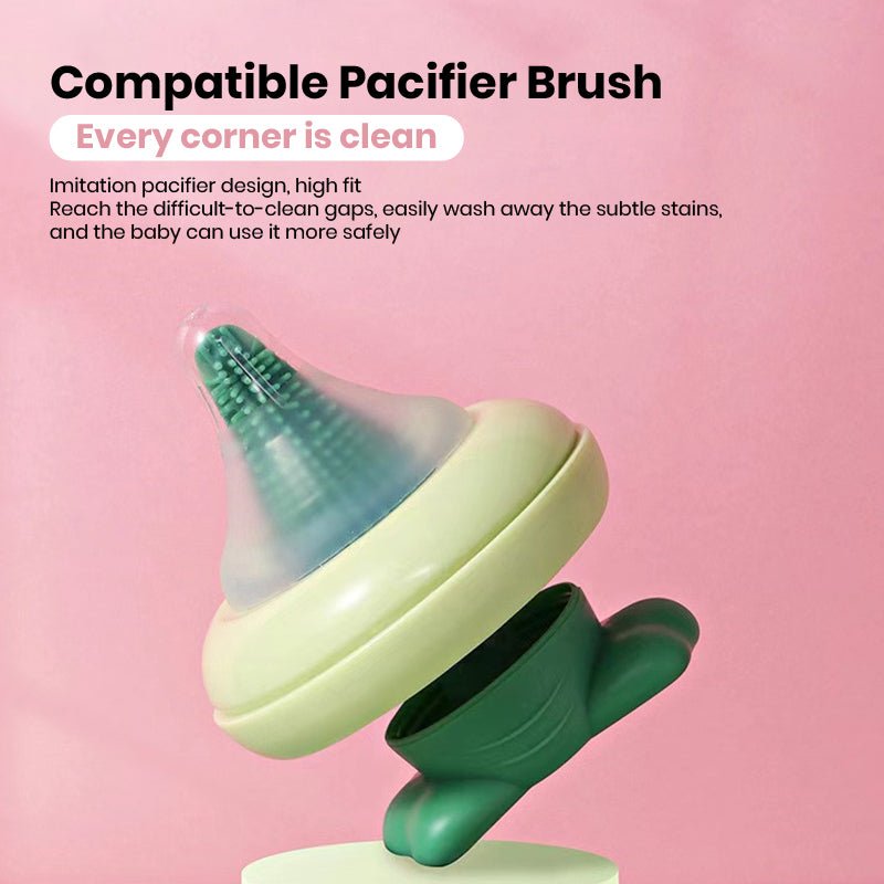 Food Grade 3 in 1 Baby Bottle Cleaning Brush-Grand Kitchen