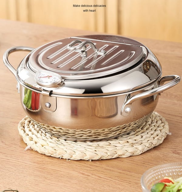 Stainless Steel Deep Fryer-Grand Kitchen