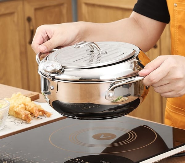 Stainless Steel Deep Fryer-Grand Kitchen
