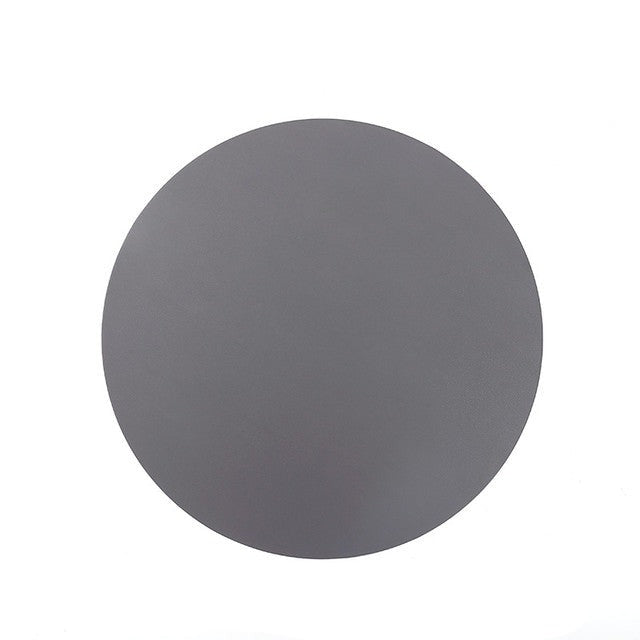 Oilproof Leather Placemat Western Food Dining Tableware Table Mat-Grand Kitchen