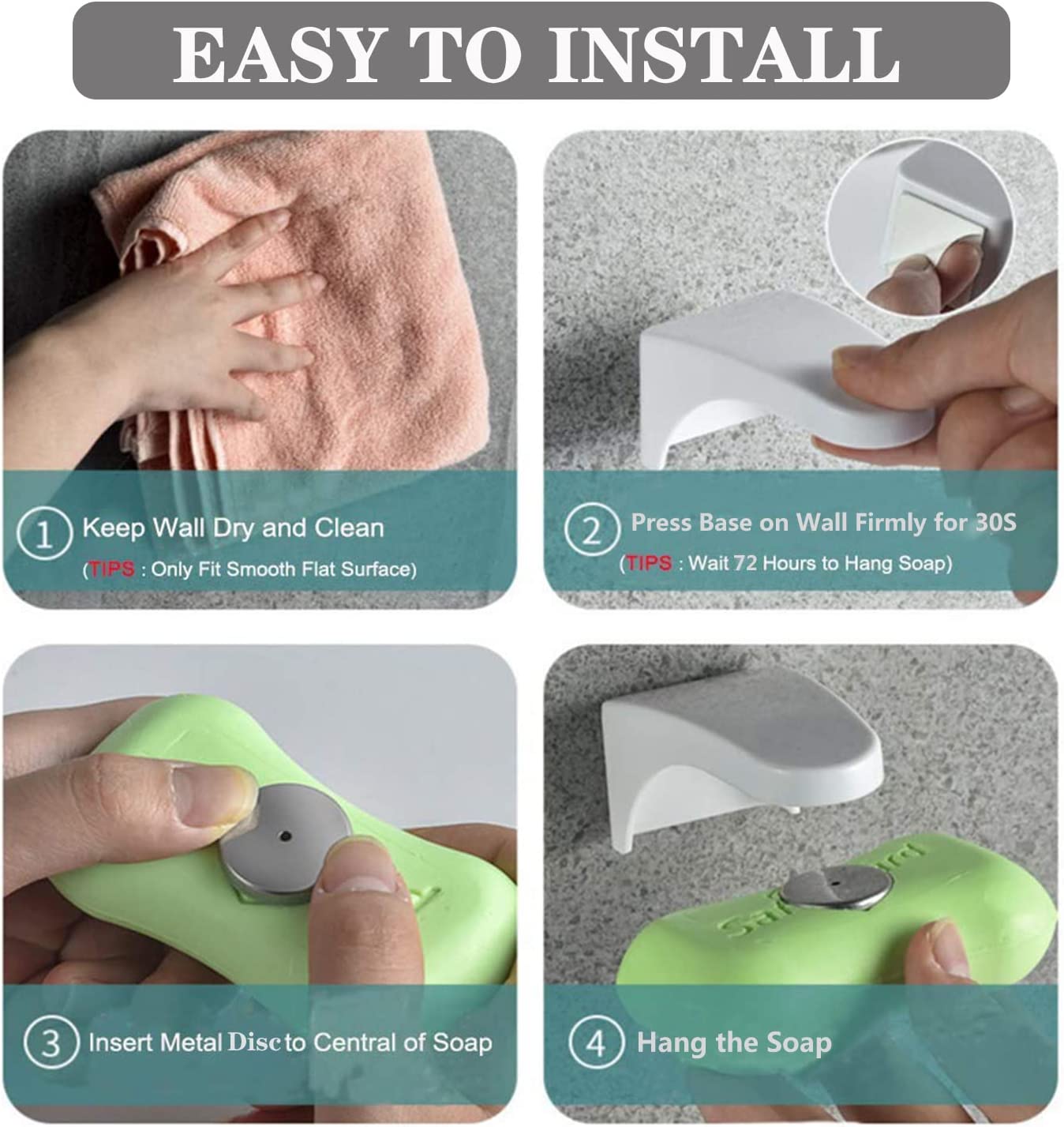 Magnetic Soap Holder-Grand Kitchen