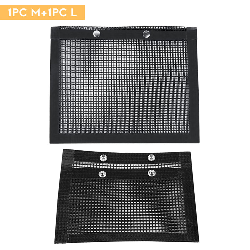  Reusable Non-Stick BBQ Mesh Grilling Bags-Grand Kitchen