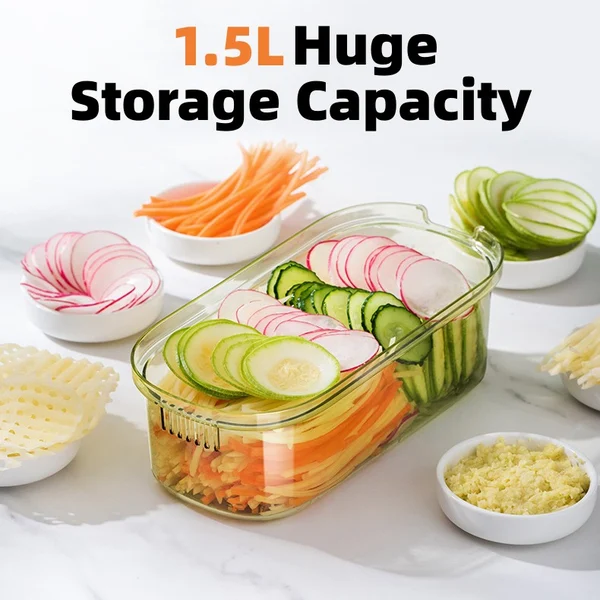 Kitchen Mult-Functional Vegetable & Meat Slice Cuts Set-Grand Kitchen