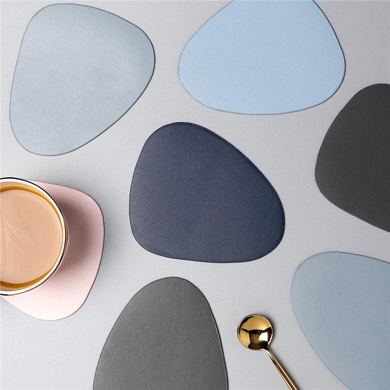 Oval Coaster Cup Mat Waterproof Heat-insulated Pad Chic Placemat-Grand Kitchen