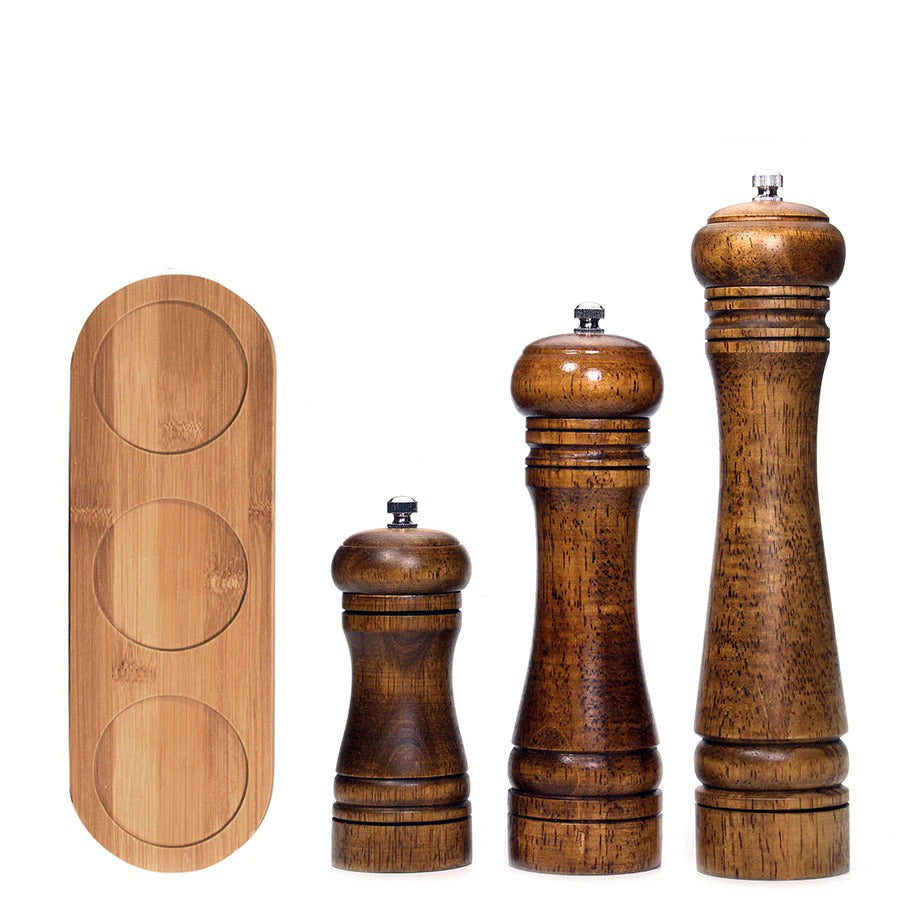 Salt and Pepper Mills Pepper Mill with Strong Adjustable Grinder-Grand Kitchen