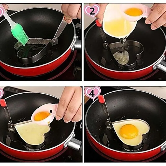 Egg Ring Molds for Cooking