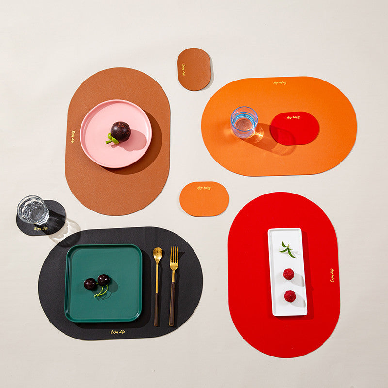 Placemat for Dining Table Waterproof Non-Slip Place Mat Set-Grand Kitchen